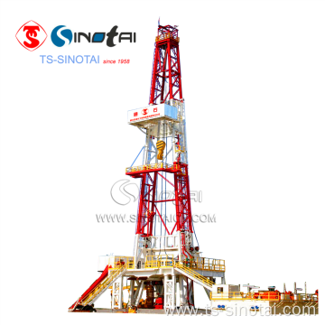 API Standard ZJ30/ZJ40 Skid-Mounted Oil Well Drilling Rig